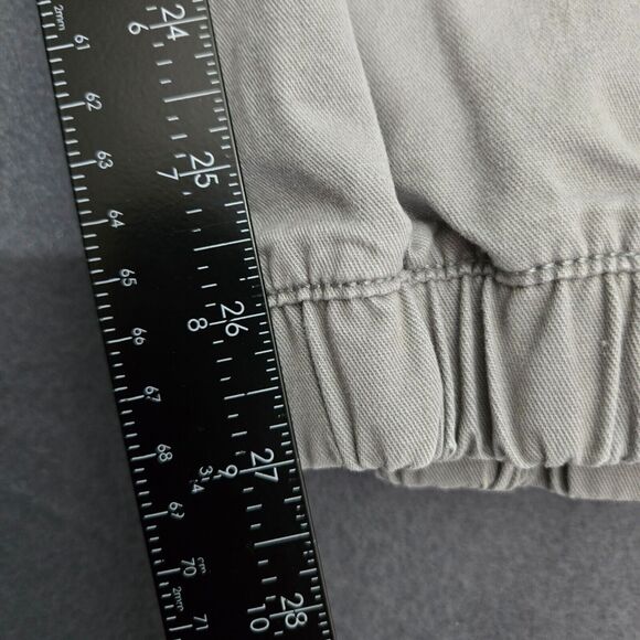 Old Navy Men M Grey Jogger Pants Elastic Waist Drawstring - Picture 10 of 12